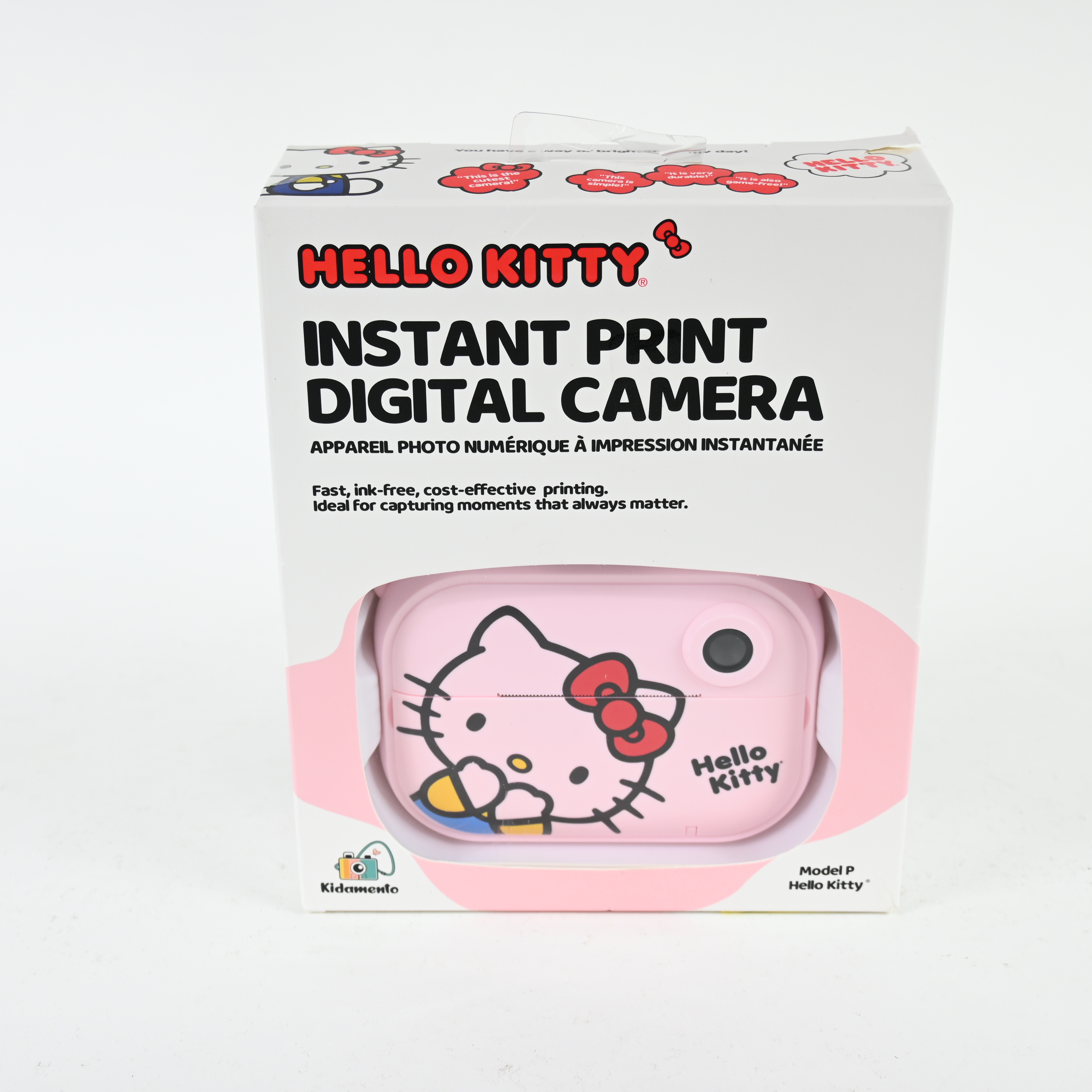 Instant Print Kids Digital Camera & Video Camcorder - Model P Hello Kitty - New