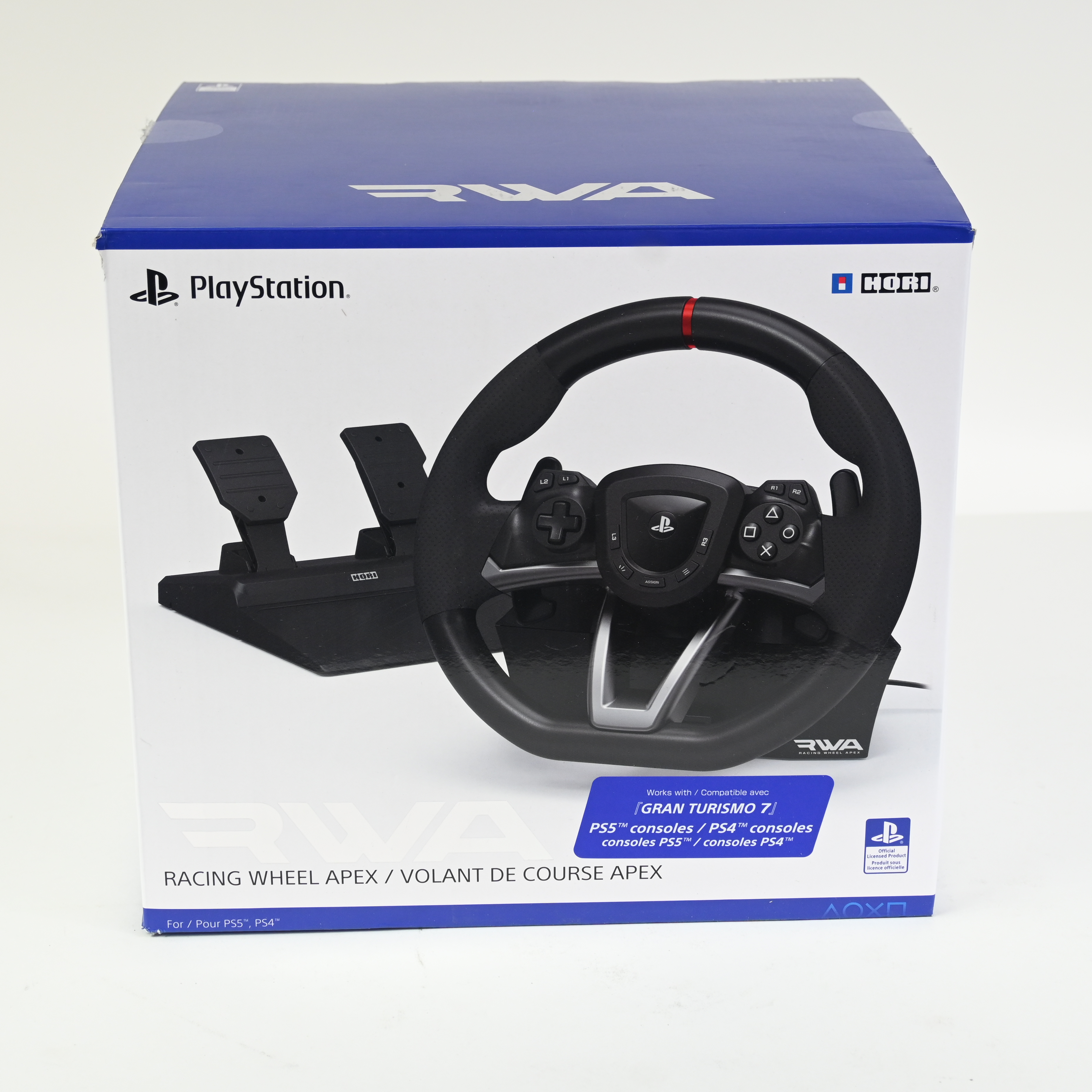 HORI Racing Wheel Apex for Playstation 5, PlayStation 4 and PC