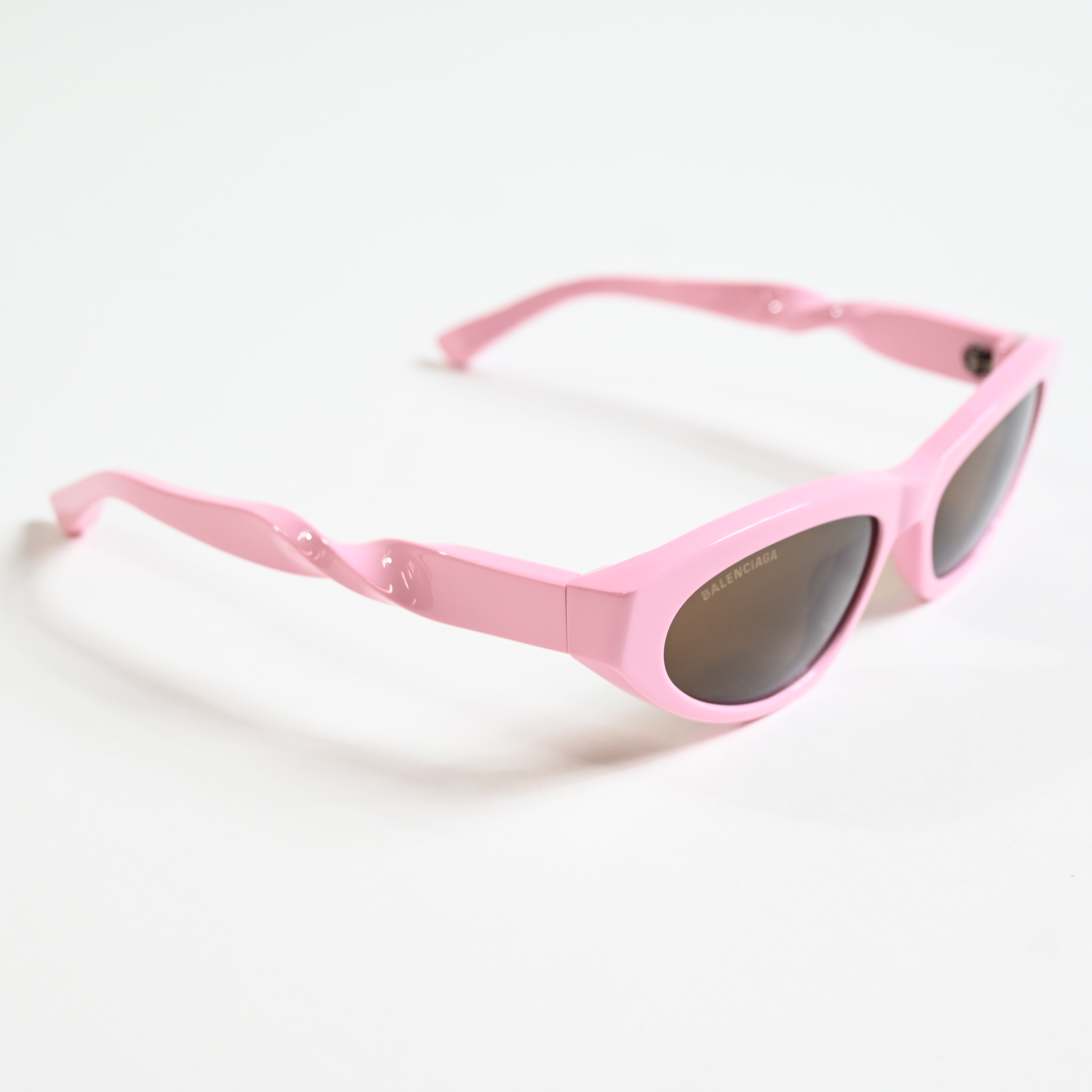 AUTHENTIC BALENCIAGA PINK SUNGLASSES Sunglasses Balenciaga Pink in Plastic - 46637932 main image 4